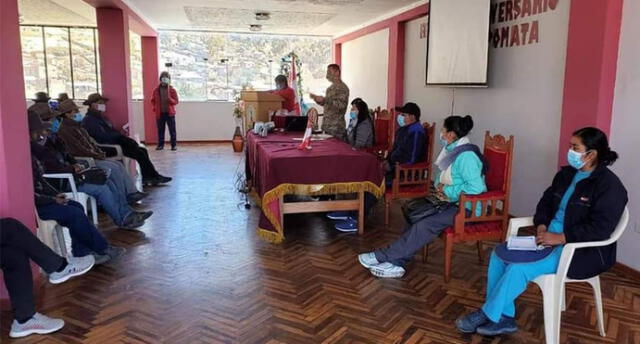 Acuerdo se tomó tras reunión de autoridades de Pomata en Puno.