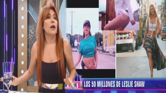 Magaly Medina se burla de Yahaira y compara su video con el de Leslie Shaw 