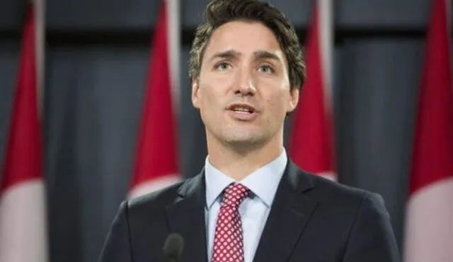 Justin Trudeau, primer ministro de Canadá. Foto: AFP.