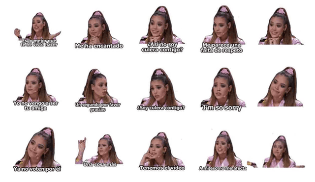 Te traemos los mejores stickers de Danna Paola para tus conversaciones de WhatsApp.