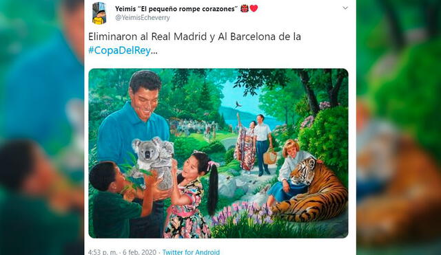 La derrota de Barcelona ante Bilbao generó hilarantes memes. Foto: Redes Sociales