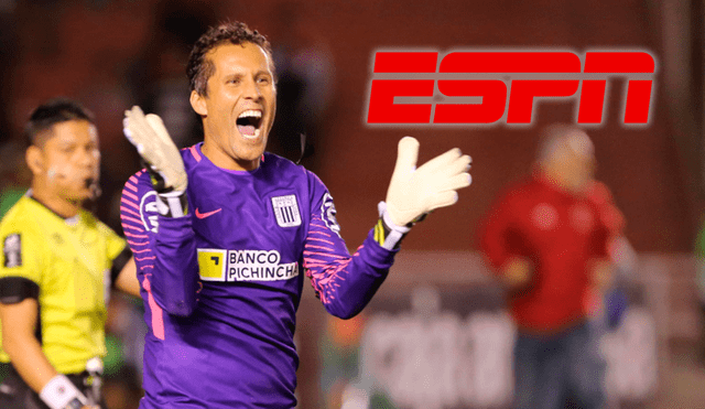 Alianza Lima: Leao Butrón recibe elogios de ESPN tras buena actuación ante Racing.