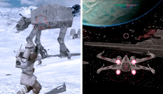 Star Wars Battlefront fue el primer título que intentó combinar la jugabilidad de Battlefield con el universo de la Guerra de las Galaxias.