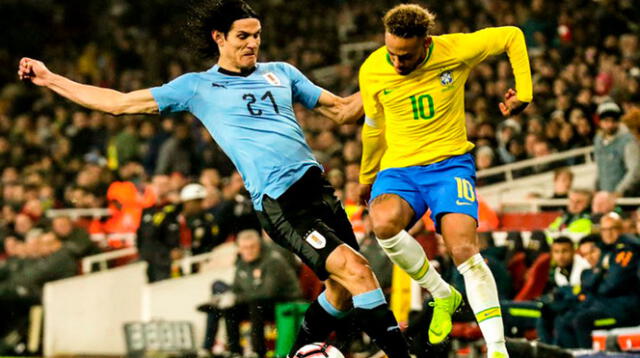 Brasil vs Uruguay: Neymar y Cavani generan polémica luego de esta jugada [VIDEO]
