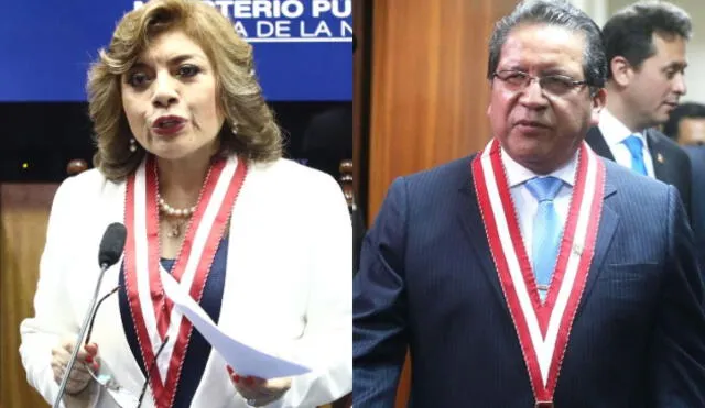 Fiscales Ávalos y Sánchez estarán en el consejo directivo de la Academia de la Magistratura hasta el 2022. Foto: La República.