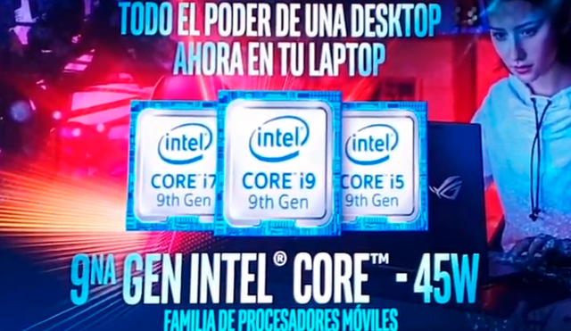 Los nuevos procesadores en laptops harán que la experiencia sea la misma que en un ordenador de escritorio. Foto: LR