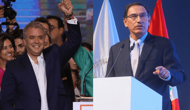 Martín Vizcarra saluda elección de Iván Duque como nuevo presidente de Colombia