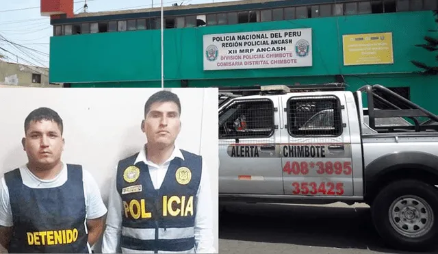 Áncash: detienen a vigilante por robar dos teodolitos en Nuevo Chimbote