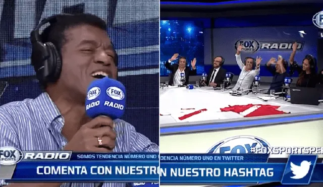 FOX Sports Radio Perú: Julio César Uribe se robó el show con esta interpretación [VIDEO]