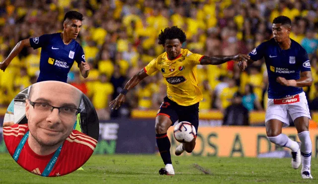 Mister Chip recordó el conflicto Perú-Ecuador tras el partido Alianza - Barcelona SC 