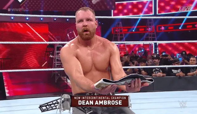 WWE TLC 2018: Dean Ambrose derrota a Seth Rollins y es el nuevo campeón intercontinental [VIDEO]