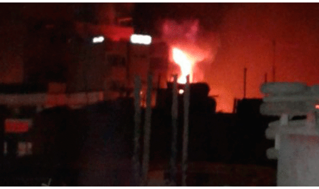 SMP: Incendio se registró en el almacén de un grifo [VIDEO]