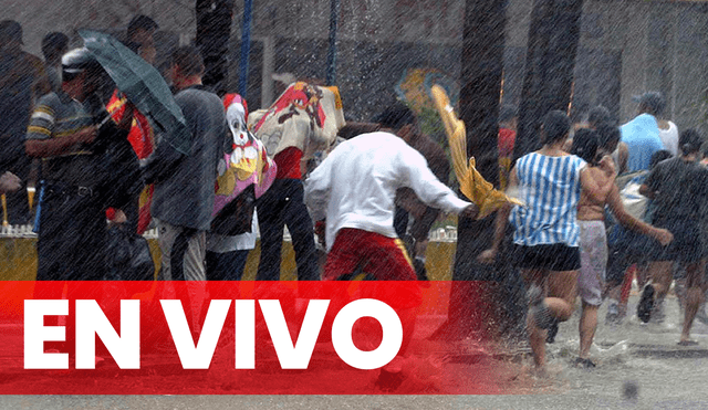 El Inameh pronostica chubascos y fuertes lluvias con descargas eléctricas en varios estados de Venezuela. Foto: Composición LR/AFP.