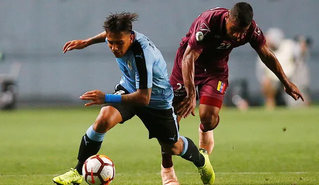 Venezuela vs Uruguay Sub 20: Christian Makoun empujó el balón y puso el 1-0 [VIDEO]