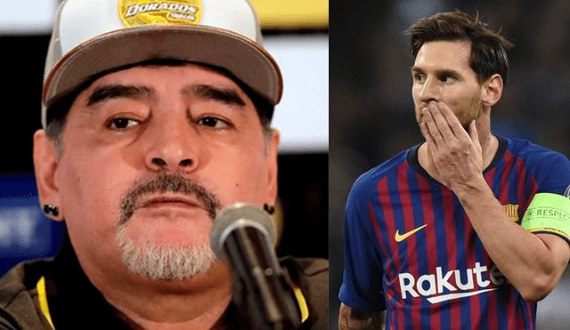 Diego Maradona destruyó a Lionel Messi con una terrible crítica [VIDEO]