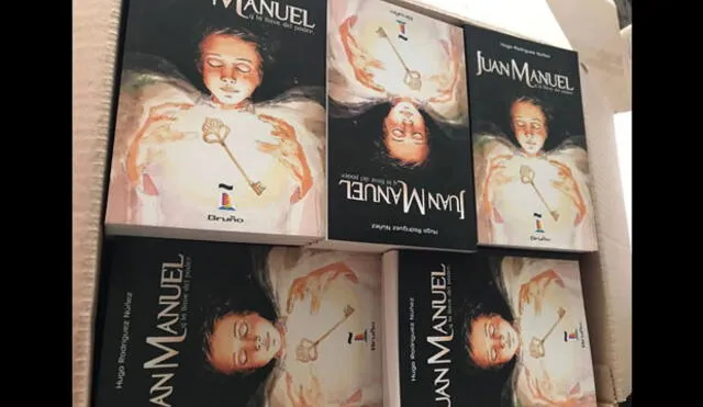 Joven chiclayano publica su primer libro: “Juan Manuel y la llave del poder”