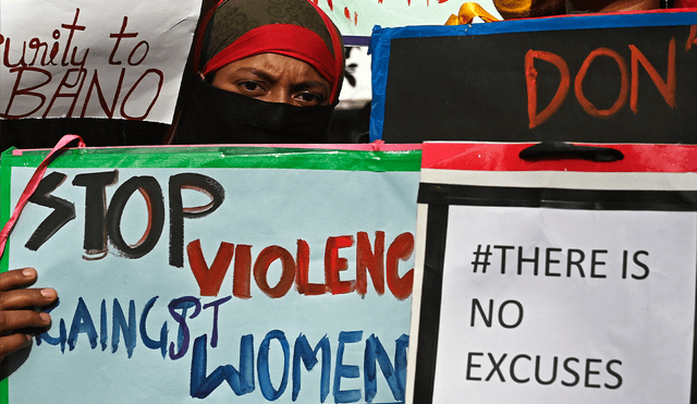 Solo el 14% de las mujeres indias que han experimentado violencia han buscado ayuda, según la última Encuesta Nacional de Salud Familiar. Foto: AFP