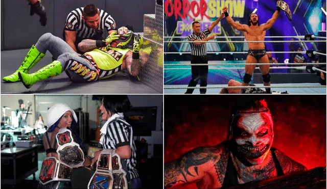 Rey Mysterio "perdió" un ojo, Sasha Banks y Bayley tienen todo el oro femenino, Drew McIntyre es el campeón de WWE y The Fiend cerró Extreme Rules 2020.