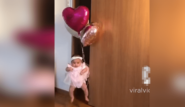 Facebook: Bebé empieza a "flotar" en su cuarto y se vuelve viral [VIDEO]