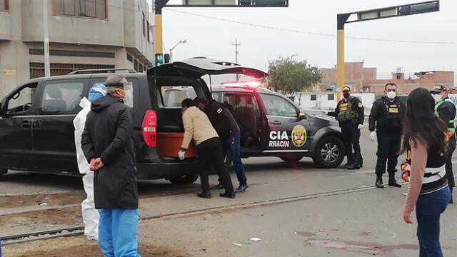 El efectivo policial se habría dado a la fuga, luego del atropello. Foto: Difusión.