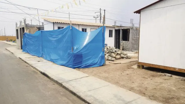 Trujillo: Indignación por cercado de viviendas de damnificados