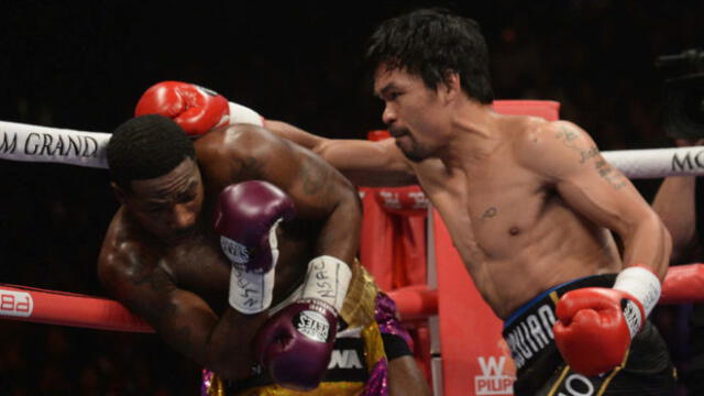 Manny Pacquiao venció a Adrien Broner con una gran muestra de boxeo técnico [VIDEO]