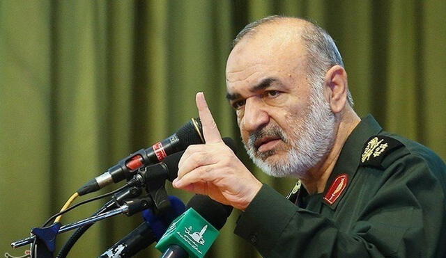 El comandante Hossein Salami afirmó que venganza contra EE. UU. será a "amplia escala geográfica". Foto: Difusión.