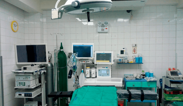 Equipos modernos para el hospital de Ferreñafe.