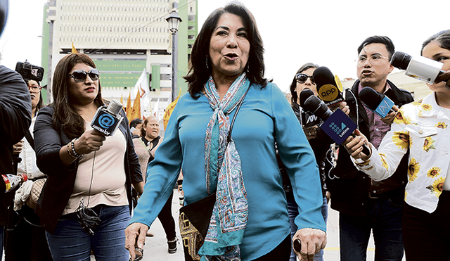 del pasado. Fujimorista desde los noventa, Martha Chávez será cabeza de lista en Lima.