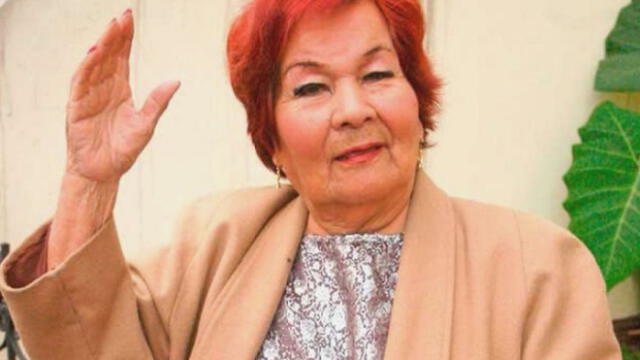 Restos de Carmencita Lara serán velados en sal del Ministerio de Cultura 