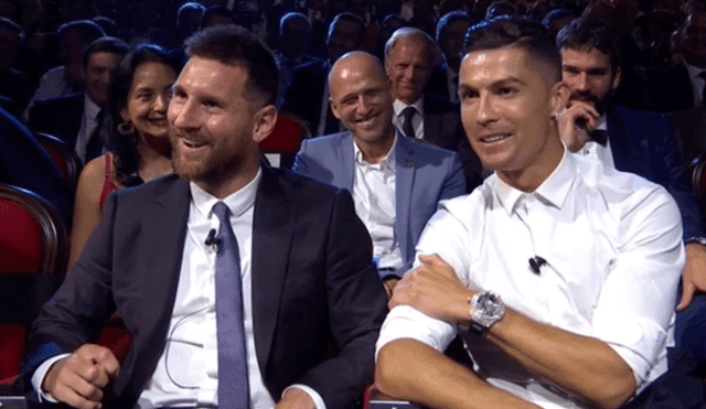Champions League: conversación entre Cristiano Ronaldo y Lionel Messi.