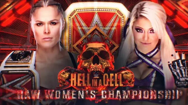 WWE Hell in a Cell 2018: Ronda Rousey sigue siendo la campeona de RAW, venció a Alexa Bliss 