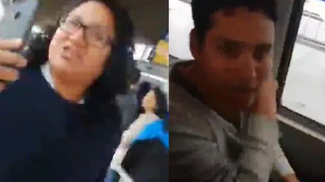 Metropolitano: mujer agredió a tres jóvenes por no cederle el asiento [VIDEO]