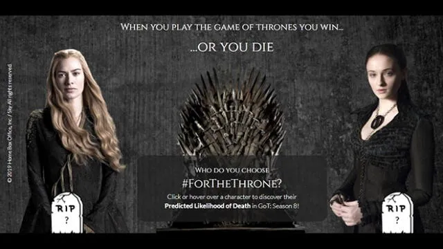 Game of Thrones: aplicación predice quién sobrevive al final de la serie [FOTOS]