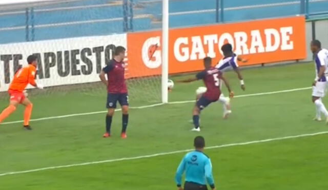 Oslimg Mora anotó su segundo gol con Alianza Lima. Foto: Gol Perú
