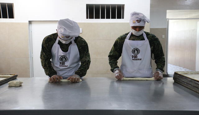 Ejército presenta el pan "Pachacútec" |FOTOS
