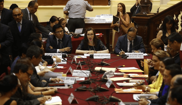 Comisión de Constitución debate proyecto de la Junta Nacional de Justicia
