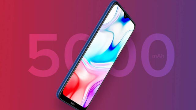 Xiaomi Redmi 8 llega con una gran batería de 5.000 mAh.