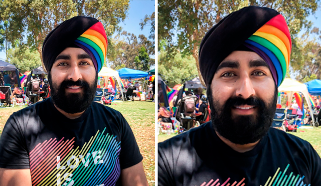 El turbante arcoíris LGBT de un joven científico se vuelve viral 