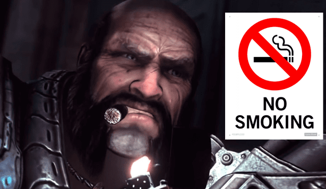“He visto de primera mano el impacto devastador de fumar” dijo el jefe desarrollador de The Coalition. El tabaco desaparecerá en Gears 5 y en toda la saga Gears of War.