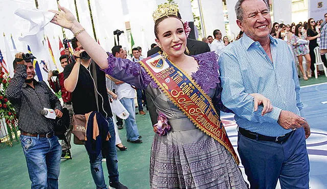 Hoy coronan a reina de la Marinera, Fernanda García Gonzales de Orbegoso