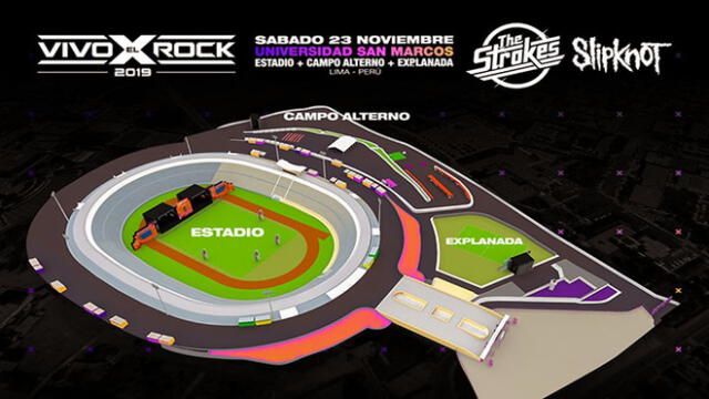 Vivo X El Rock: Conoce los horarios oficiales y hora de inicio del festival [FOTOS]