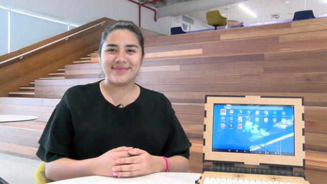 Visión. Alejandra Carrasco nos comenta de los proyectos de WAWA Laptop, como los avances en la versión 3.0 y la plataforma Yachay Wasi. (Foto: Pilar López)