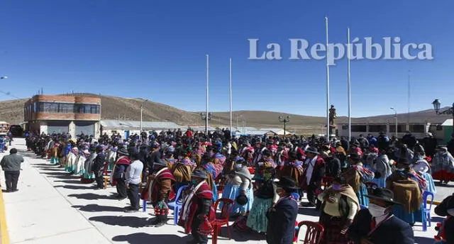 Los pobladores del distrito de Capazo en Puno se oponen al proyecto Vilavilani.