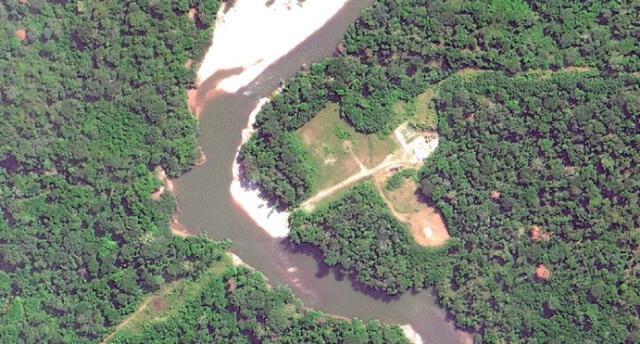 Con drones logran tomar fotografías de la selva para conocer su estado. Foto: Difusión.