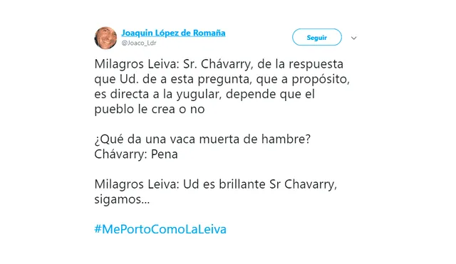 Lluvia de críticas a Milagros Leiva por su entrevista a Pedro Chávarry [VIDEO]