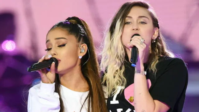 Miley Cyrus, Pharrell Williams, The Black Eyed Peas, Coldplay y Katy Perry fueron algunos cantantes que se hicieron presentes esa noche. (Foto: AFP)