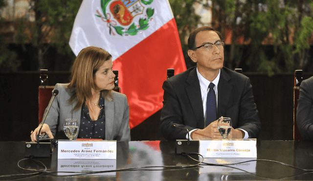 Mercedes Aráoz: “Nadie en el oficialismo ha cuestionado la lealtad de Vizcarra"