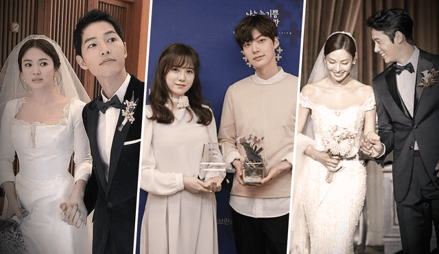 Algunas de las más famosas bodas de actores coreanos que se conocieron y se enamoraron en el set de doramas.