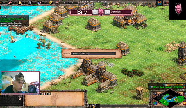Biry es un streamer argentino que se dedica a jugar Age of Empires II. Foto: Biry.